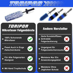 Automotive Wheel Hub Brushes Ultrafine Fiber Dust Removal Duster Cleaning Tools Car Washing Supplies   Car Wash Brush