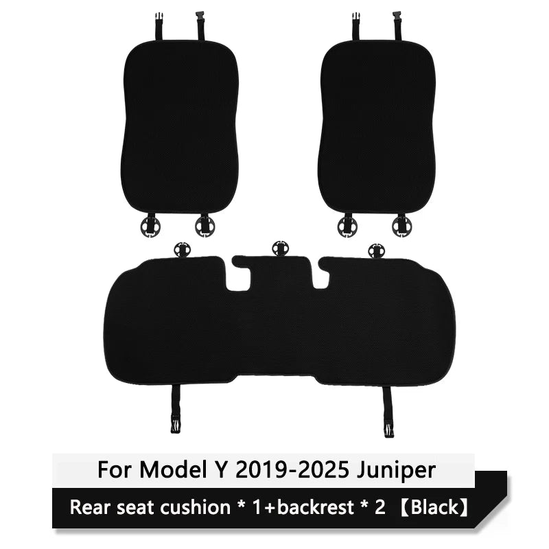 Tesla Model 3 / Y Juniper Ice Silk Seat Cushion Cover | Breathable, 2019–2026 alternate view