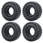 1.0 Inch Soft Rubber RC Crawler Tires 4Pcs for TRX-4M Axial SCX24 alternate view
