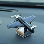 Solar Aircraft Car Air Freshener | Mini Car Perfume Decoration