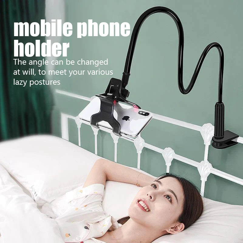 GOT-TOG Universal Flexible Phone Holder – Adjustable Lazy Mount for Bed, Desk, or Car Headrest