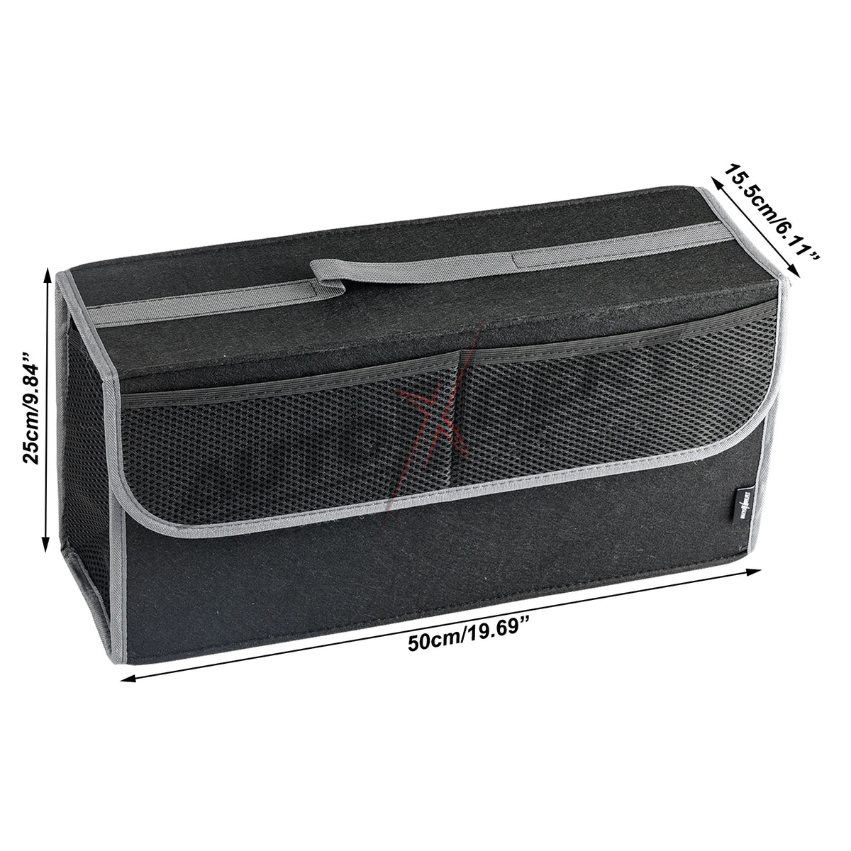 Felt Car Trunk Organizer Foldable Storage Box alternate view