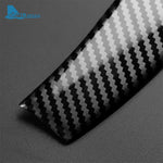 ABS Carbon Fiber Steering Wheel Frame Cover For Tesla Model 3 Highland 2024 Model Y Juniper 2025 Trim Car Interior Accessories