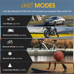 CARSUN Portable Tire Inflator | Wireless Rechargeable Air Pump for Car, Motorcycle, additional angle