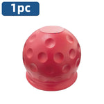 1PC Trailer Hitch Ball Cover Rubber Universal Tow Hitch Cap Protective Cover Dustproo lifestyle view
