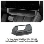 Hidden Storage Organizer Tray for Tesla Model Y Juniper and Model 3 Highland | Under Scr detail view