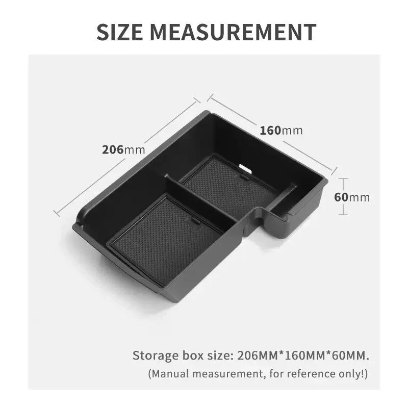 Armrest Storage Box Cup Holder for BYD Seal U Sealion 6 Song Plus 2023-2026 CarInterio close-up view