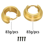 1/10 Brass Counter Weight Set for TRX4 TRX6 Portal Axle close-up view