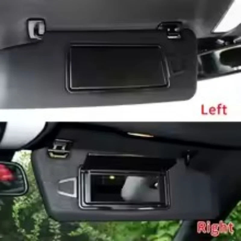 For Mercedes W212 W218 Car Interior Front Sun Shade Visor Makeup Cosmetic Mirror Cover For Benz E Class E200 E250 CLS300