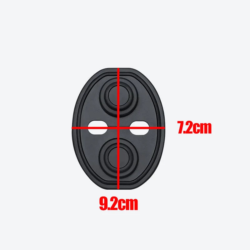 Silicone Car Door Latch Cushion Shockproof Mute Protective Cover alternate view