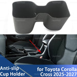 Multifunctional Car Water Cup Holder Beverage Holder Central Control Storage Box for Toyota Corolla