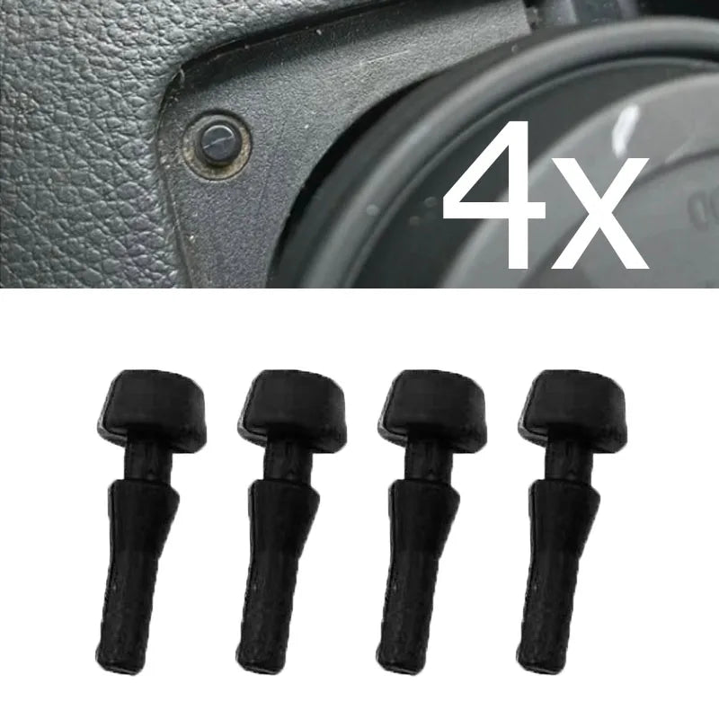 4X For Nissan X-Trail T31 2007 2008 2009 2010 2011 - 2013 Rubber Car Center Console Storage Box Armrest Bump Stop Buffer