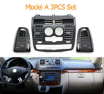 Interior Car Dashboard Central Left Right Air Conditioner Ac Vent Grille Cover For Mercedes Benz Vito Viano W636 W639 2004-2015