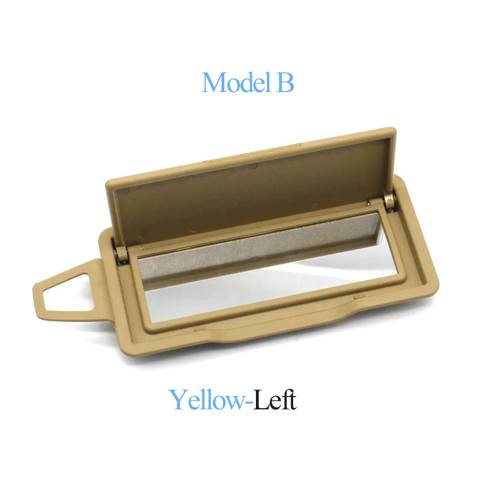 Car Sun Visor Glass Cover Makeup Mirror Holder Panel Cover For Mercedes Benz ML GL R Class W164 W251 2006-2017 1648101510