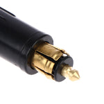 DIY Din Hella Male Plug Powerlet Plug European Type 12V Cigarette Lighter Adapter Con alternate view