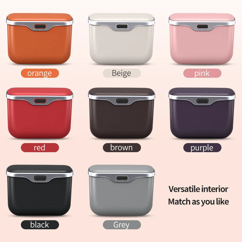 Car Storage Box with Creative Lid additional angle