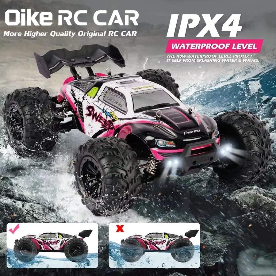 4WD Off Road RC Car 1:16 Scale Remote Control Buggy Truck detail view