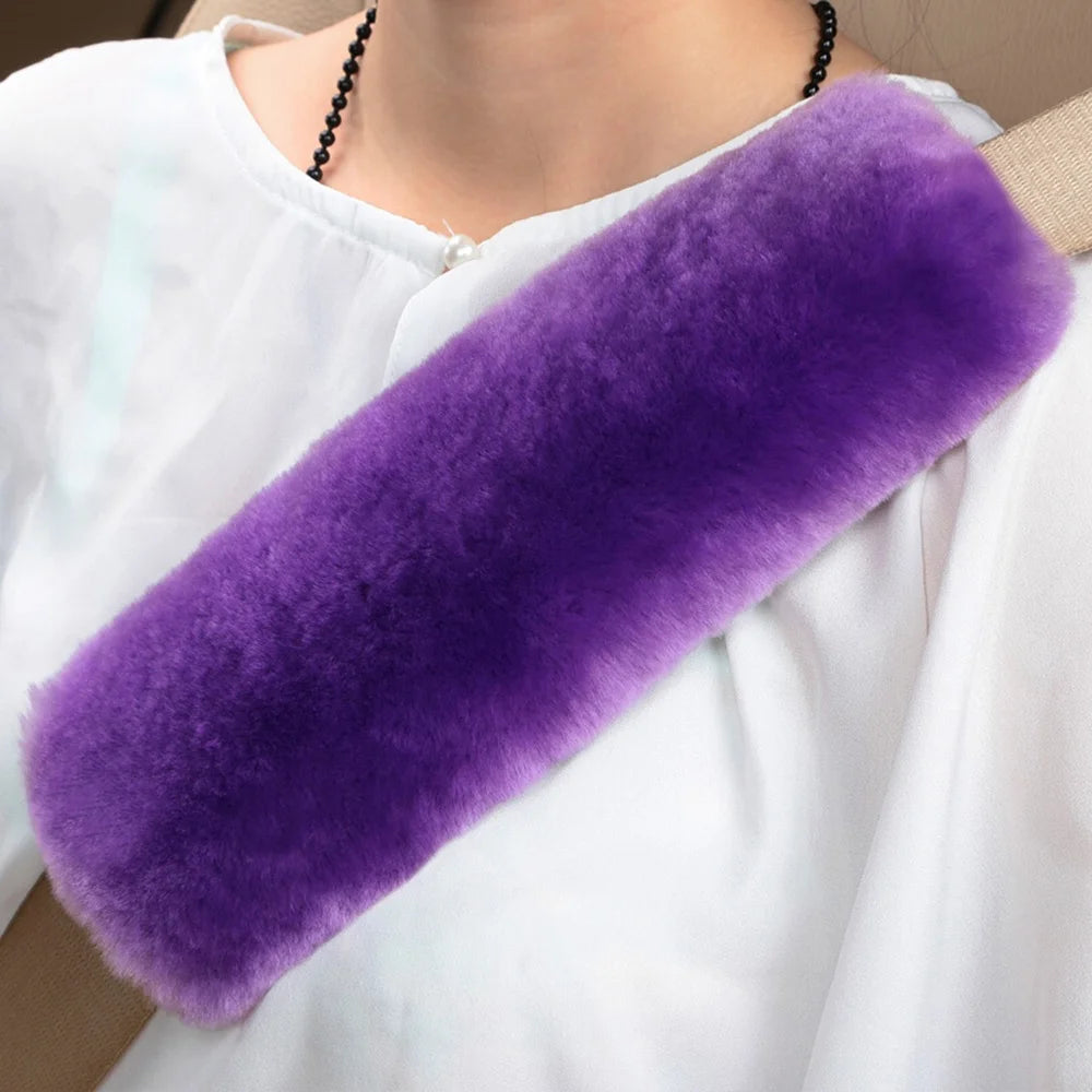 Car Seat Belt Cover Shoulder Warmer Pad