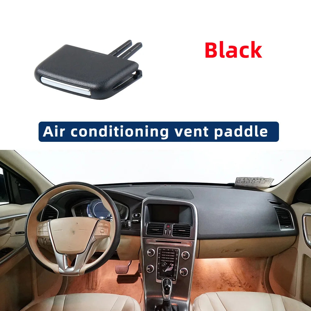 Car Interior Accessories for Volvo XC60 09-17 39857377 Auto Front AC Air Conditioner Vent Flap Adjuster Clip Direct Replacement