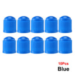 AUTCOAT Tire Stem Valve Caps | Universal Plastic Valve Covers for Cars, Trucks, Bikes alternate view