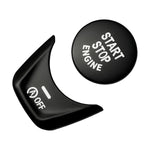 Car Engine Stop Start Central Handbrake P Auto H Button Decorative Cover Trim For BMW 5 Series G30 X3 G01 X4 G02 GT6 Accessories
