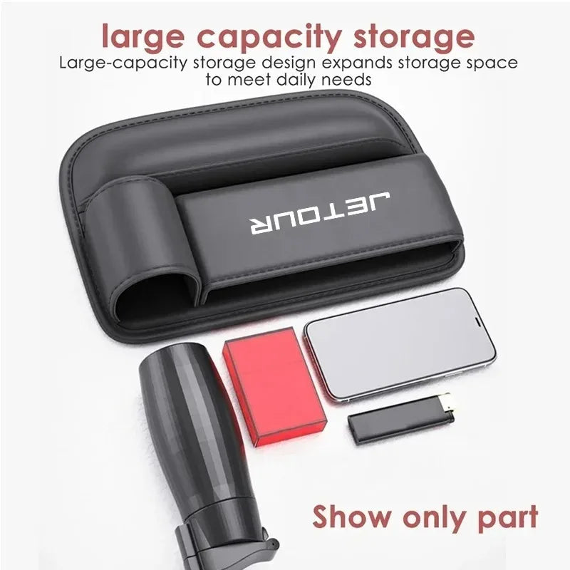 Car Seat Gap Storage Box Center Console Armrest Storage Box Organizer For Jetour T1 T2 DASHING X70 Plus X90 Plus Accessories
