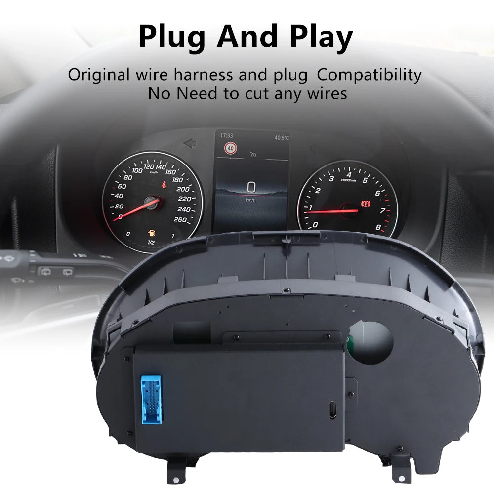 Digital Cluster Dashboard for Mercedes-Benz Vito 116 W477 2016-2023 | 12.3-Inch HD 19 lifestyle view