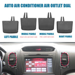 Front A/C Air Vent Outlet Tab Clip Repair Kit for Kia Sorento 2009-2014 Front Air Conditioning Vent Grille Slider Car Accessorie