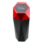 Portable Mini Car Trash Can with Lid detail view