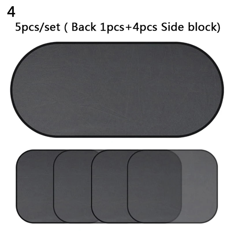 Car Window Sunshade Cover Block For Kids Car Side Window Shade Cling Sunshades Sun Shade Cover Visor Shield Screen