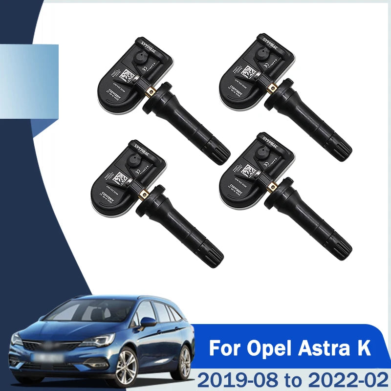 4PCS Tire Pressure Monitoring Sensor 39186445 433MHz TPMS for Opel Astra K, Insignia B | Vauxhall Co