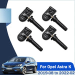 4PCS Tire Pressure Monitoring Sensor 39186445 433MHz TPMS for Opel Astra K, Insignia B | Vauxhall Co