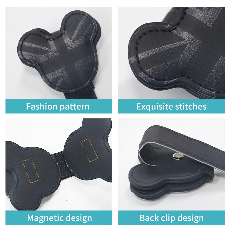 Car Glasses Case Sunglasses Holder For Mini Cooper F54 F55 F56 F60 R55 R56 R60 U25 F65 J01 Universal Storage Portable Clip