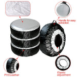Spare Tire Storage Bag | Waterproof Tire Cover for SUV Car 13-19 19-23 Inch additional angle