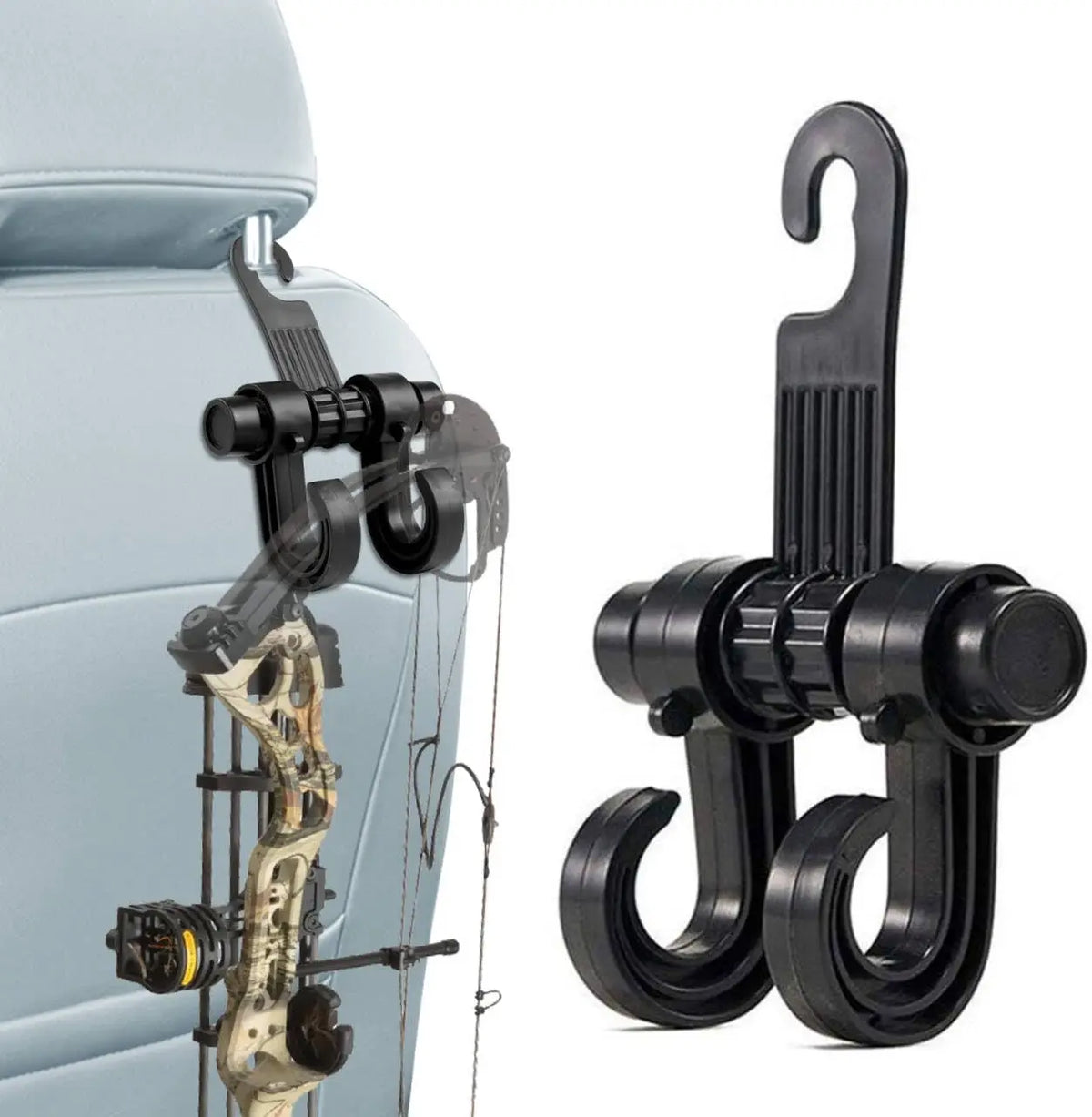 Car Seat Headrest Hook Organizer for Purses, Bags, Cloths detail view