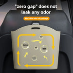 Silicone Car Trash Can Foldable Hanging Car Organizer lifestyle view