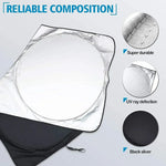 Windshield Cover Sun Shade 150X70CM lifestyle view