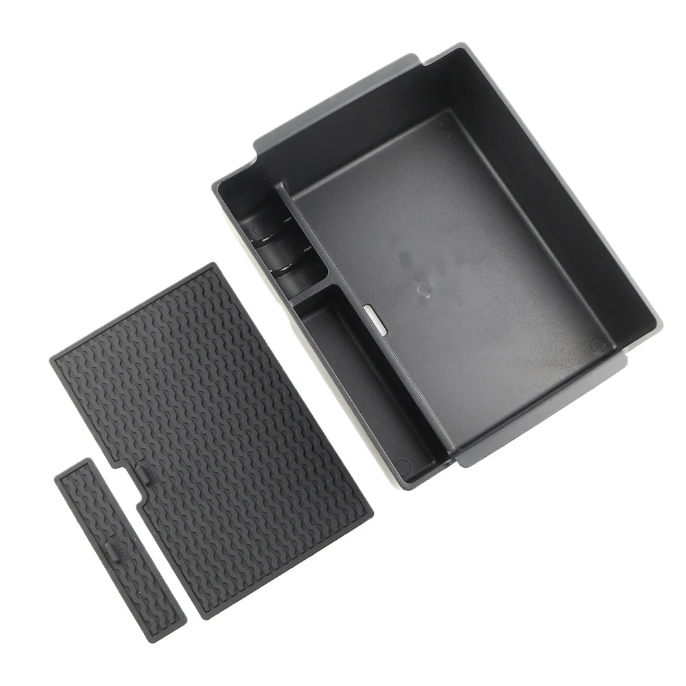 For Mitsubishi Triton L200 2024 2025 2026 Armrest Storage Box Center Console Organize lifestyle view