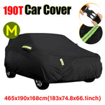 190T Full Car Cover for SUV | Universal Rain Snow All Weather Protection alternate view