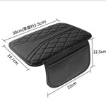 Leather Car Armrest Storage Bag Center Console Organizer additional angle