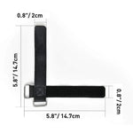 2Pcs Fishing Rod Holder Straps For Car Clothes Bar additional angle