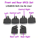 Golf 5 Sagitar Jetta Car Front Rear Air Conditioner AC Vent Grille Slider Outlet Tab Clip Repair Kit For Volkswagen 1KD819703