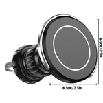 Upgraded 360° Magnetic Phone Holder for Car | MagSafe Compatible Air Vent Mount alternate view
