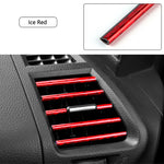 PVC U-Shaped Car Air Outlet Decorative Trim Strip detail view