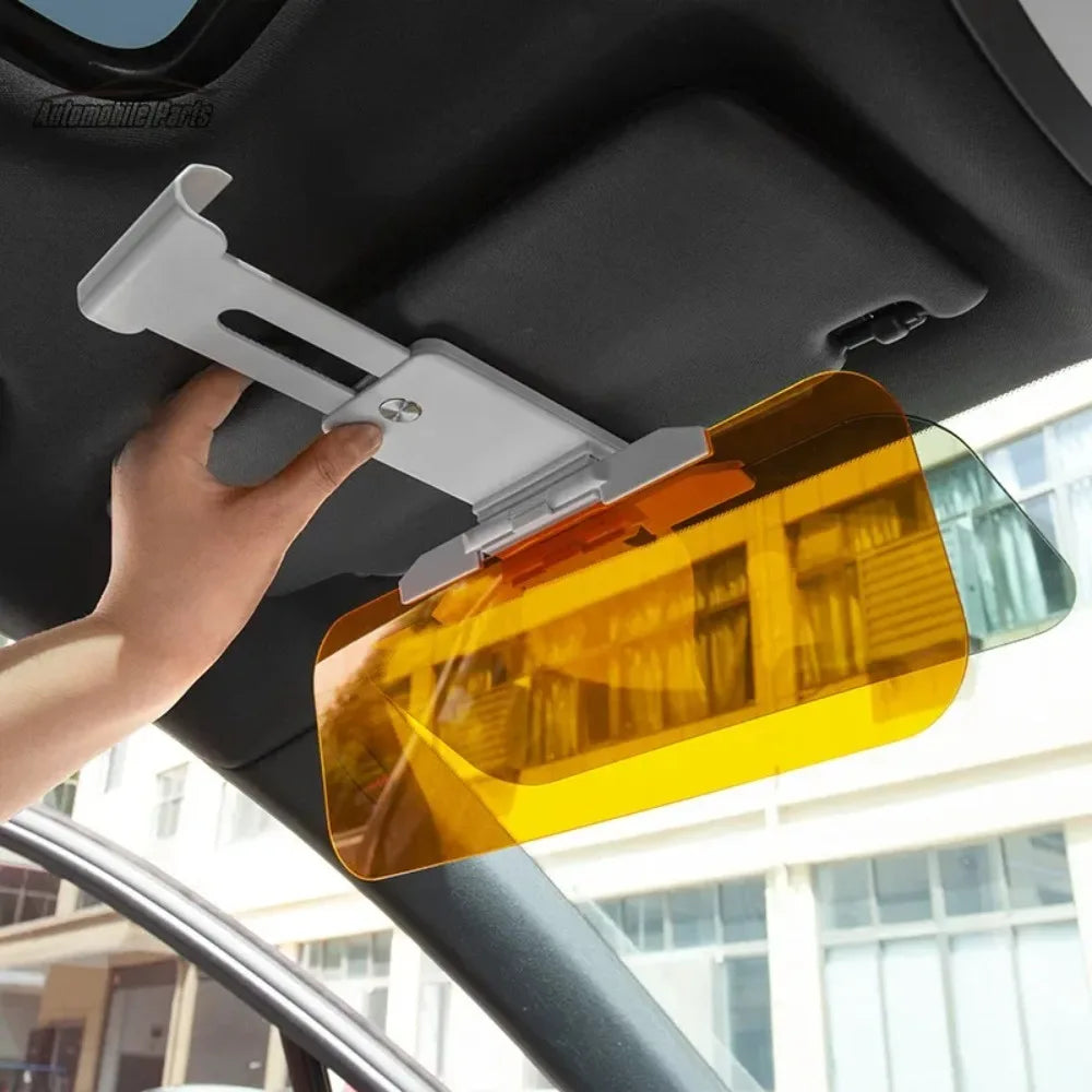 2025 Car Sun Visor Polarizing Sun Visor Clear Visual Anti Glare Car Day and Night Mirror Adjustable Windshield Car Accessories