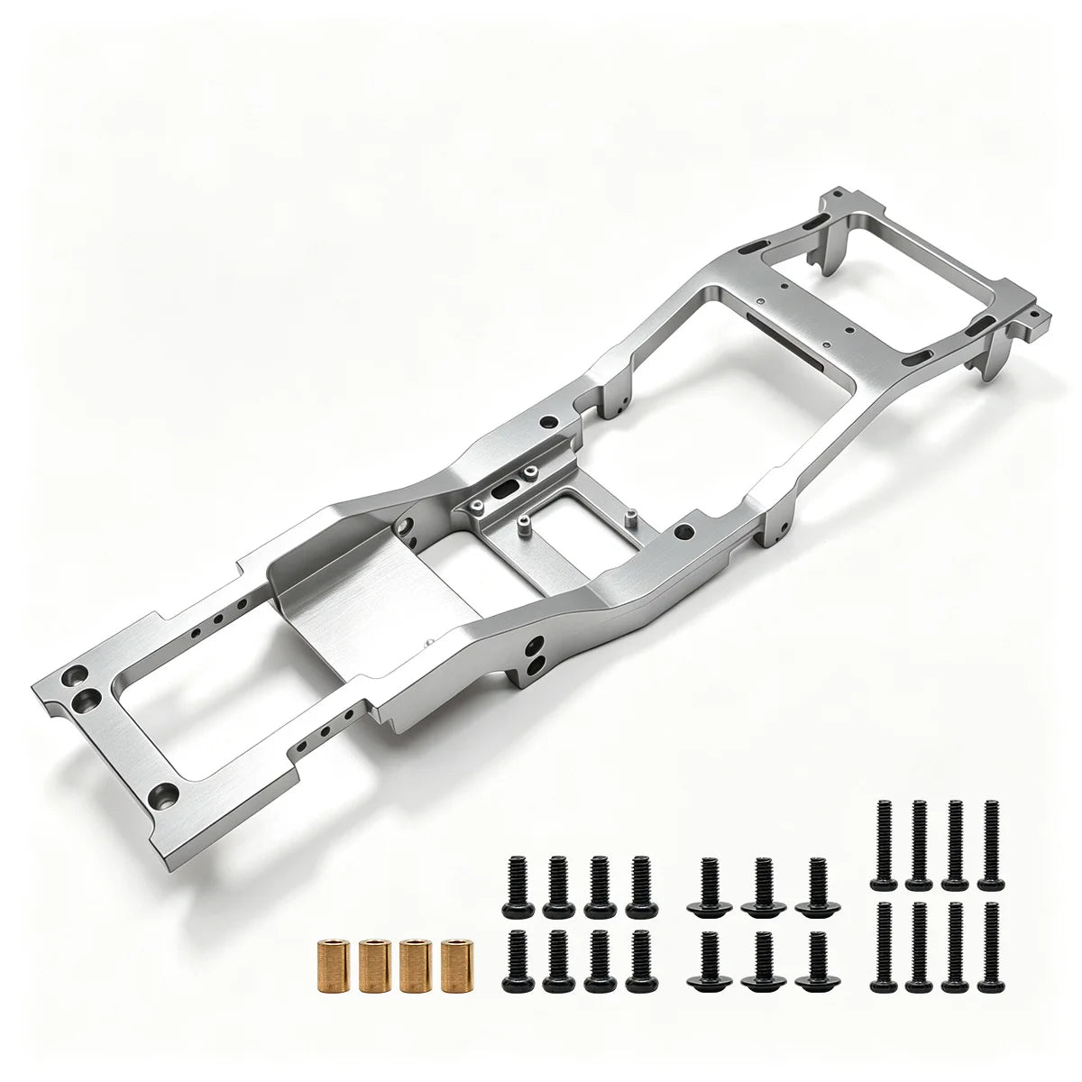 RC Car 6061 Aluminum Chassis Frame Fit for MN 1/12 MN82 LC79 Modification and Maintenance Remote Control Car Parts