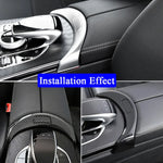 W205 W253 Central Armrest Box Switch Cover Console Storage Box Switch Trim For Merc additional angle