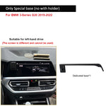 Car Phone Holder For BMW 3 Series 320 330 340 G20 2019-2022 Dedicated Infotainment Screen Wireless Charging Smartphone Holder