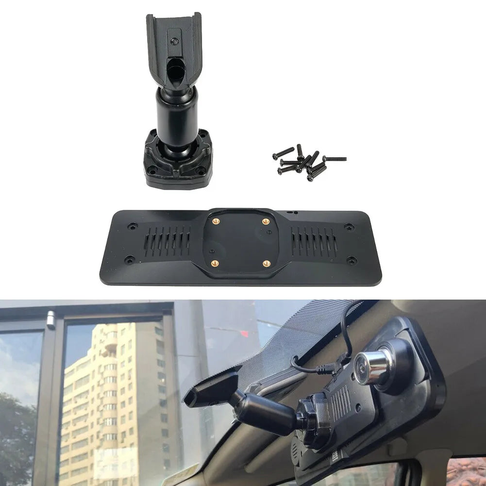 Car Interior Rear View Mirror Back Plate Panel Bracket For Car DVR Metal Bracket Car Rea detail view