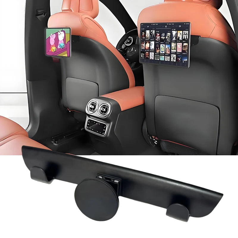 For Mercedes-Benz C E-Class GLC 2022-2025 Rear Seat Phone Holder Magnetic Mount | Car Pad Stand